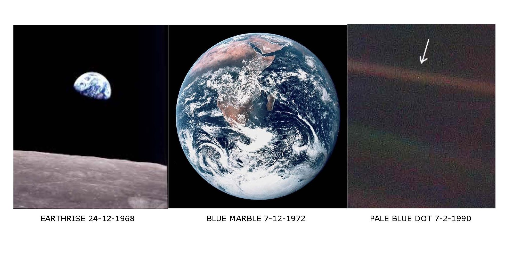 Pale Blue Dot': Comparison Of 2 Most Iconic Earth Images Ever